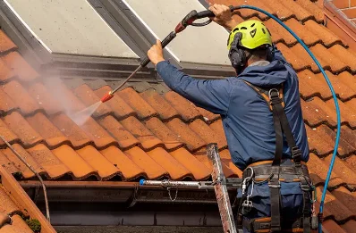 Démoussage et hydrofuge de toiture à Saigneville